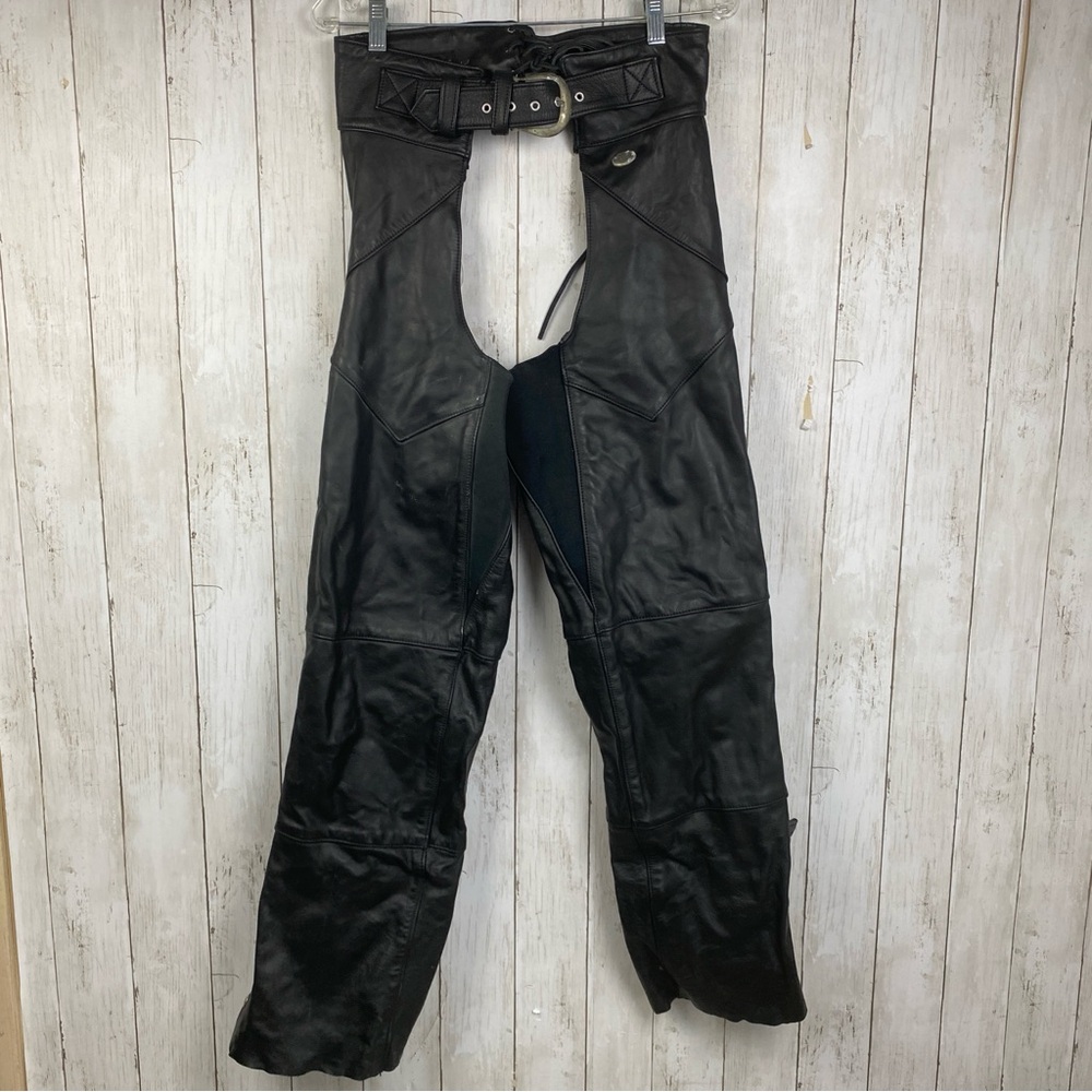 Harley Davidson Leather Chaps Womens M